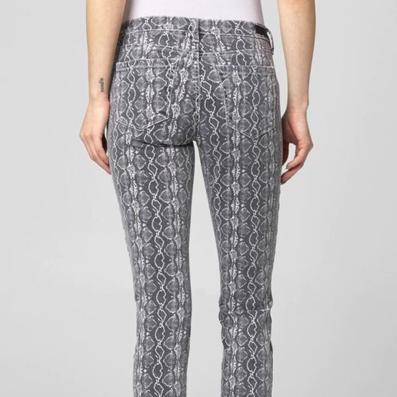 NWT BEW BLANK NYC The Reade Crop Pant in Snake Along Size 30 - Picture 2 of 9